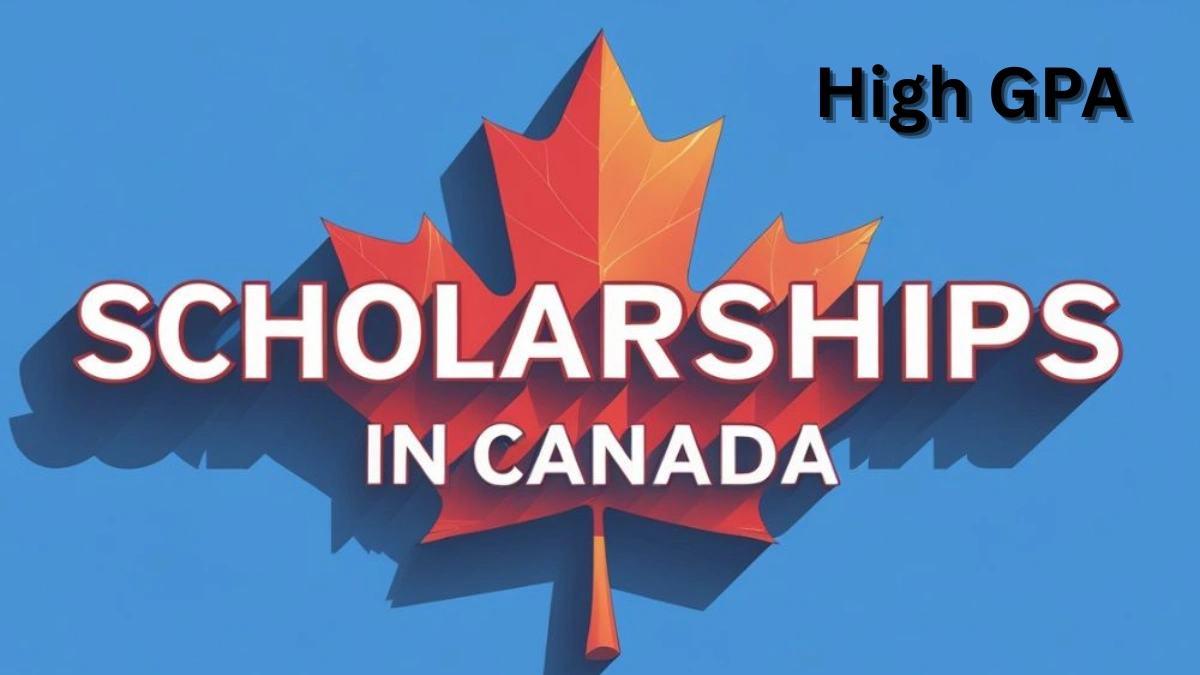 Students applying for Canadian scholarships without a High GPA while studying on a modern university campus